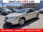 Pontiac G6 SE  used cars market