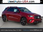 Mercedes GLE 450 Plug-In Hybrid Base 4MATIC  used cars market