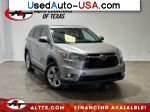 Toyota Highlander Limited Platinum  used cars market