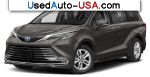 Toyota Sienna Limited  used cars market