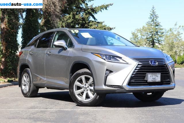 Car Market in USA - For Sale 2019  Lexus RX 450h 