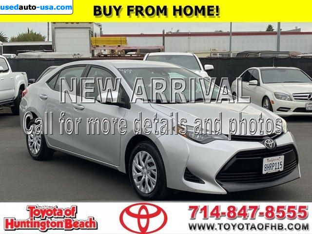 Car Market in USA - For Sale 2019  Toyota Corolla LE