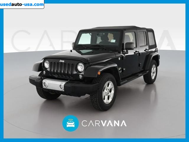 Car Market in USA - For Sale 2015  Jeep Wrangler Unlimited Sahara