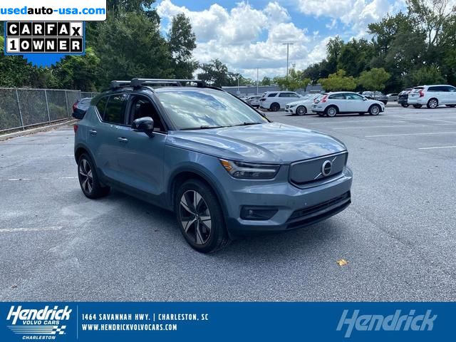 Car Market in USA - For Sale 2021  Volvo XC40 Recharge Pure Electric Recharge P8 eAWD Pure Electric