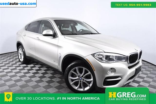 Car Market in USA - For Sale 2015  BMW X6 sDrive35i