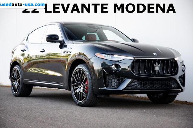Car Market in USA - For Sale 2022  Maserati Levante Modena