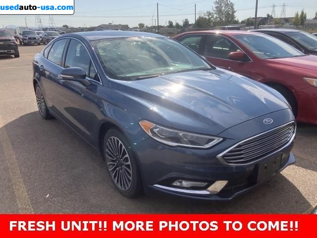 Car Market in USA - For Sale 2018  Ford Fusion Titanium