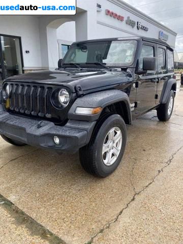 Car Market in USA - For Sale 2020  Jeep Wrangler Unlimited Sport