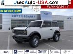 Car Market in USA - For Sale 2022  Ford Bronco Base